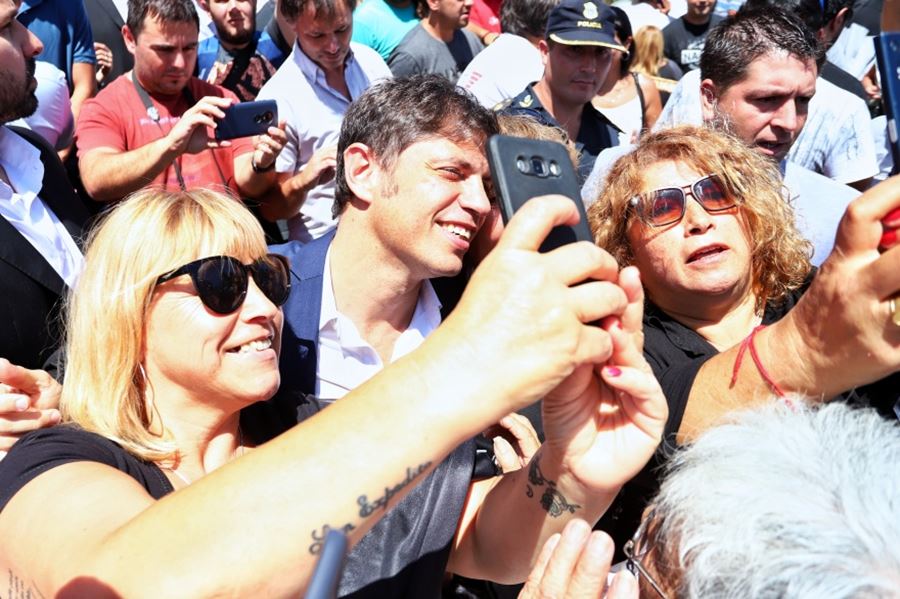 Axel Kicillof, desde Brandsen: “La salud no es un servicio del Estado, es un derecho”