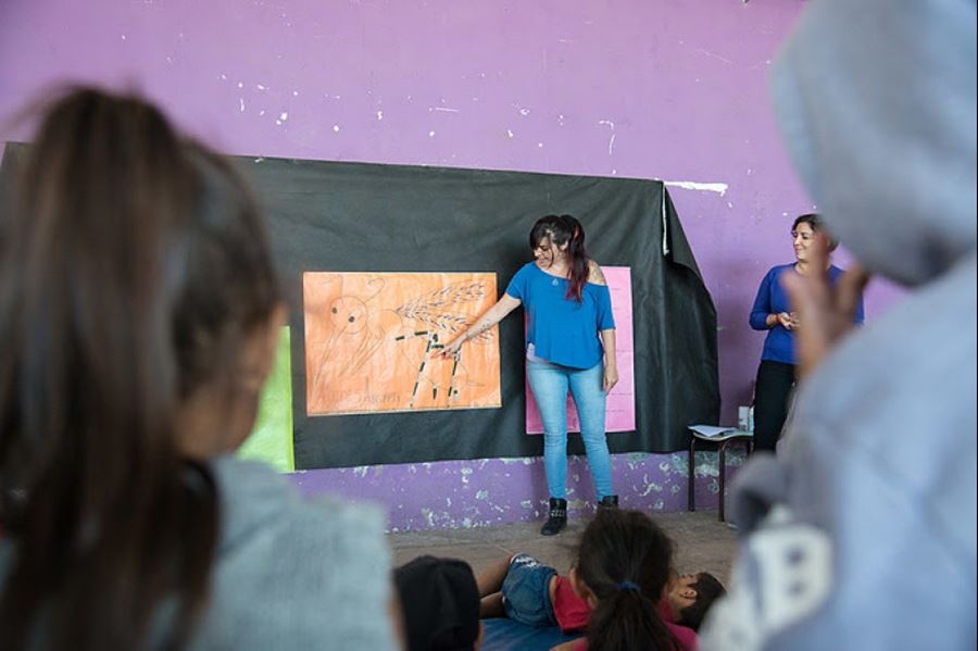 Las campañas de prevención del dengue llegaron a las escuelas de verano