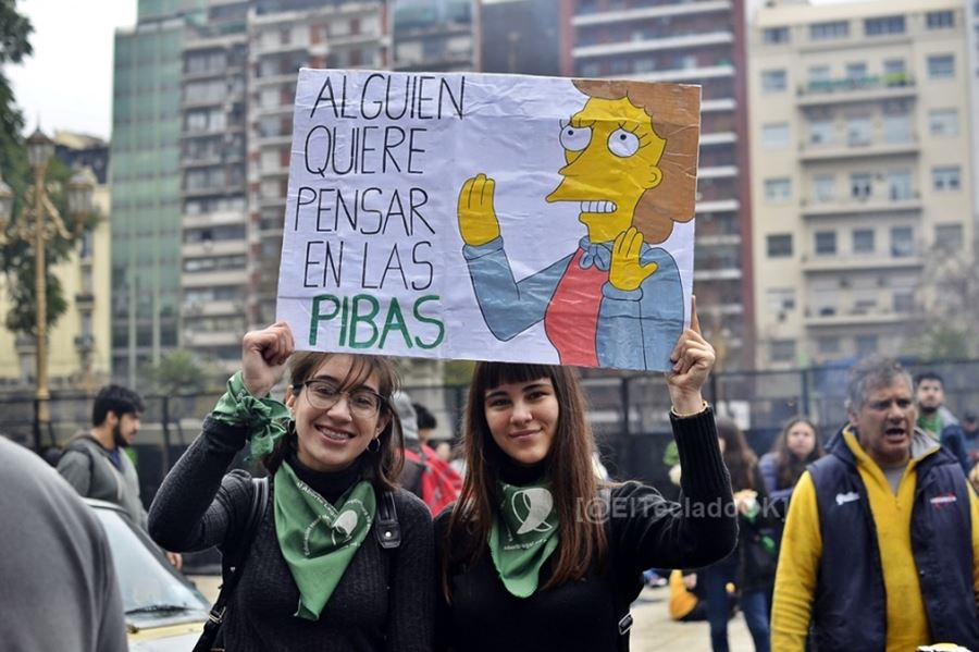 Aborto legal: Este miércoles la fuerza de la marea verde vuelve a las calles