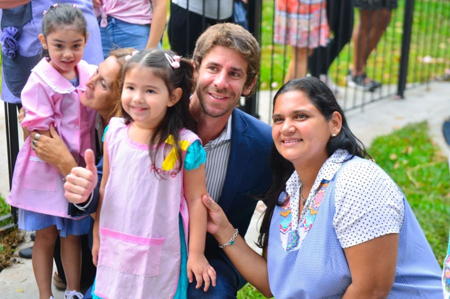 Juan Andreotti inauguró el renovado Jardín Provincial Nº 901 de San Fernando