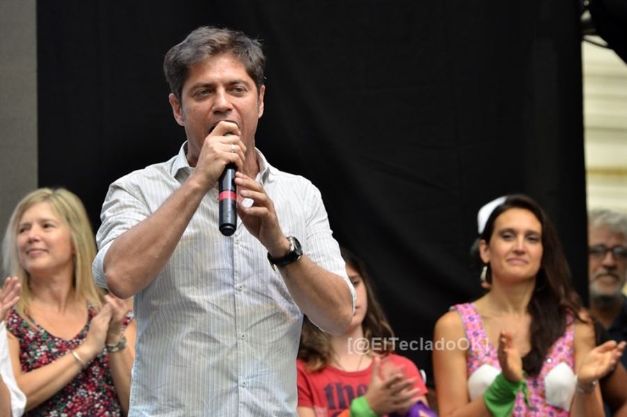 Axel Kicillof en el #8M: “Vamos a convertir las luchas de las mujeres en políticas de Estado”