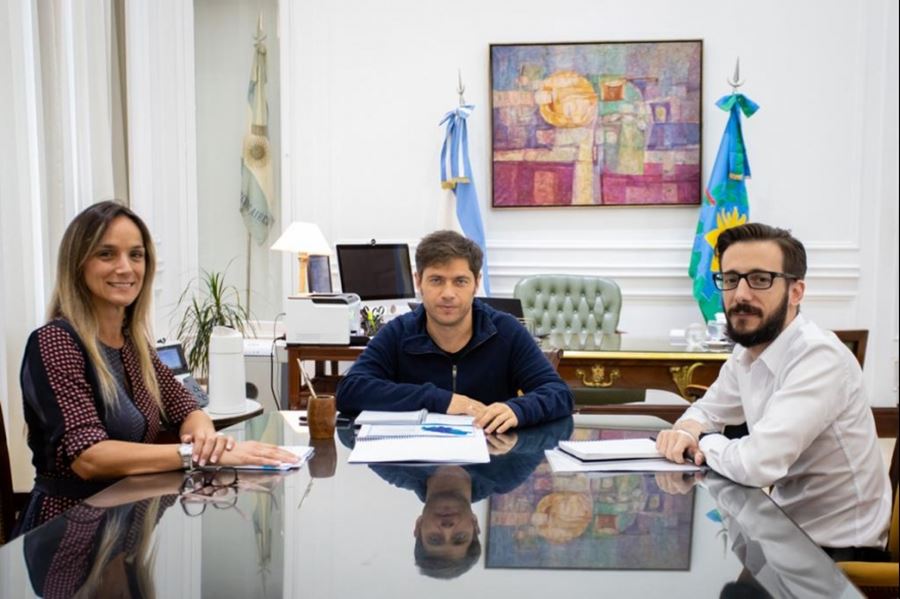 Kicillof y Galmarini avanzan en la planificación de obras de agua potable y cloacas para la provincia