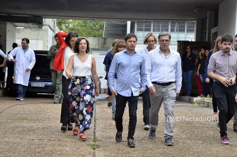 Axel Kicillof: “Estamos trabajando sin descanso, día y noche”