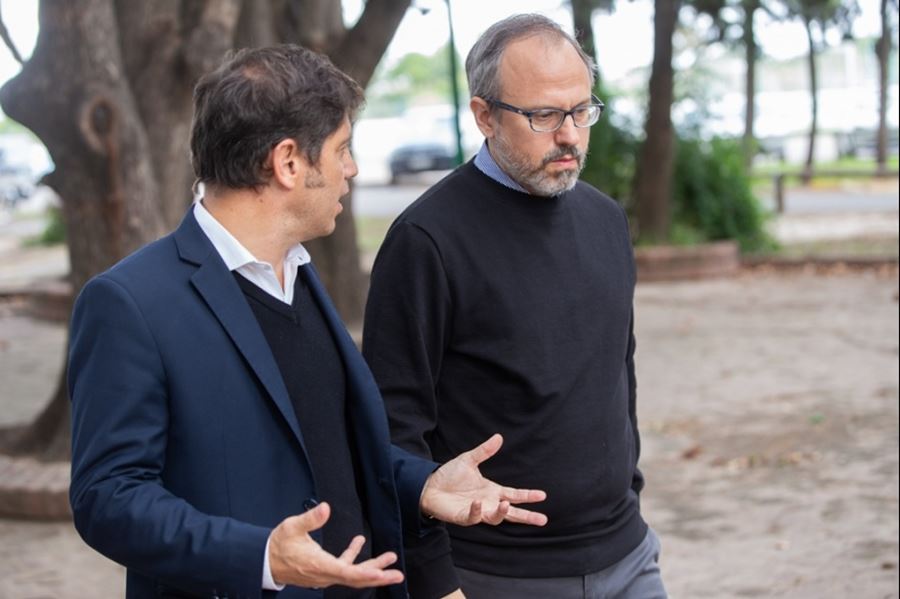 El gobernador Kicillof se reunió con comités de emergencia municipales en el Conurbano