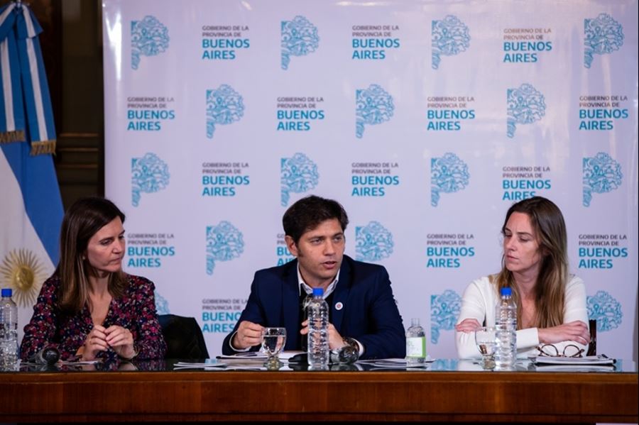 Kicillof anunció un aumento de la inversión en los comedores escolares