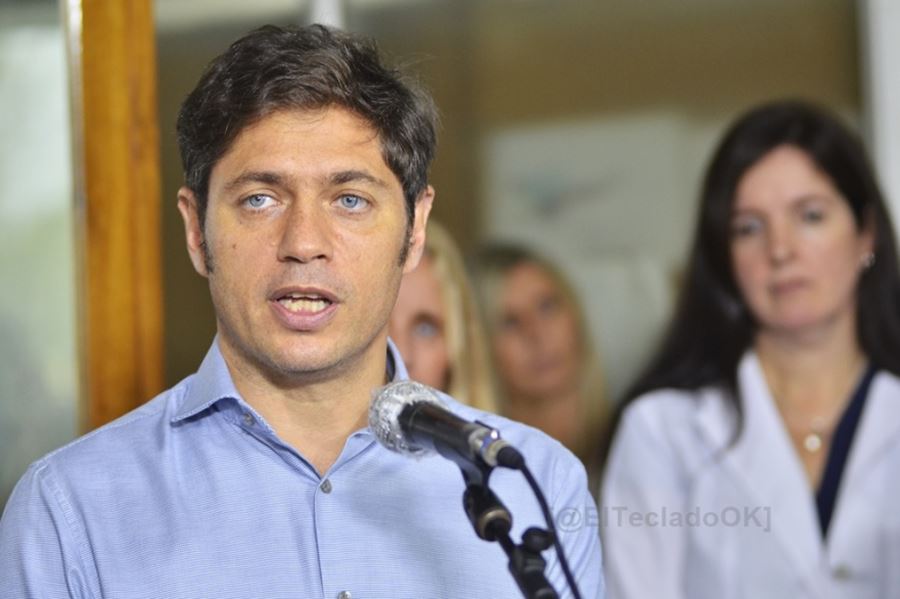 Axel Kicillof confirmó que le dio negativo el test de coronavirus