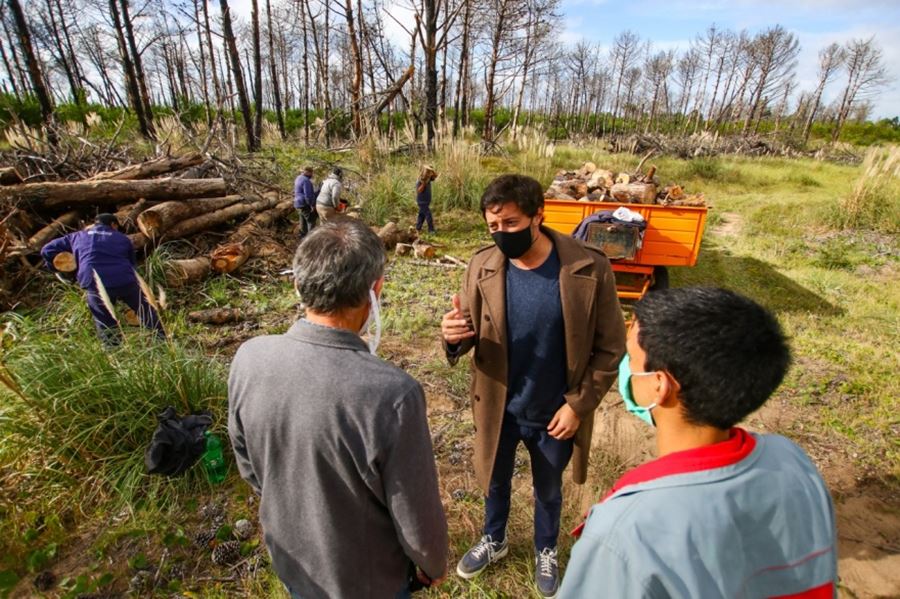 En Pinamar, el intendente Yeza planteó salidas organizadas por edades y horarios