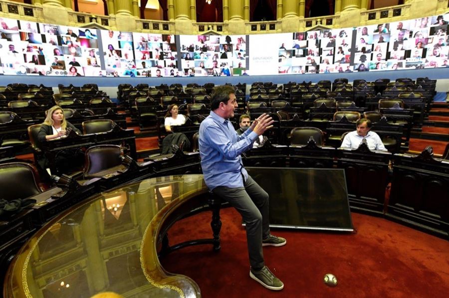 El Congreso argentino se prepara para la primera sesión virtual de su historia
