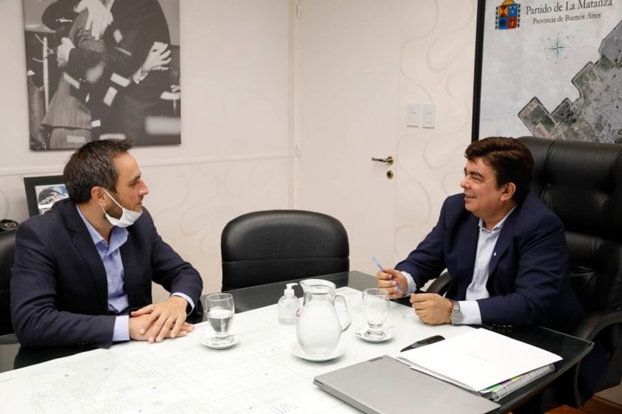 Espinoza se reunió con Cabandié: “Estamos trabajando en la Argentina post pandemia”