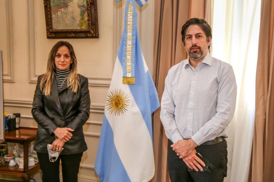 Galmarini se reunió con Trotta para darle continuidad a la creación del Instituto Universitario del Agua