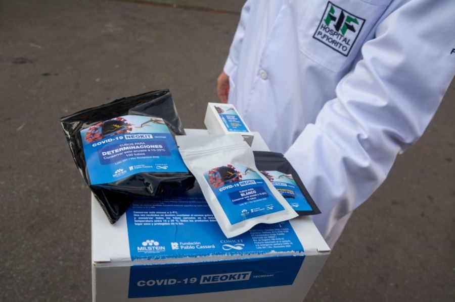 El hospital Fiorito de Avellaneda recibió 400 determinaciones del kit de testeo desarrollado por Conicet