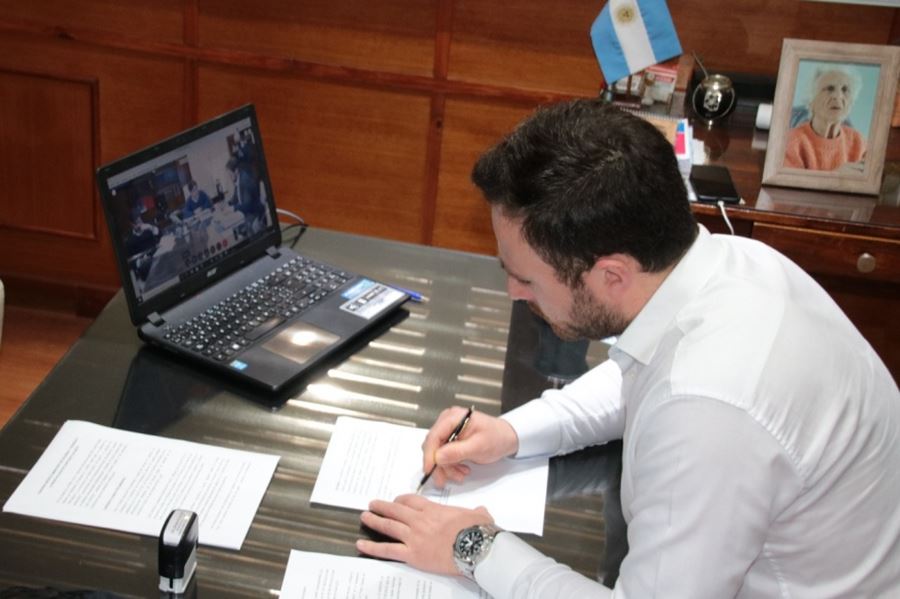 Ralinqueo destacó el convenio firmado con la Provincia: “La presencia del Estado es fundamental"