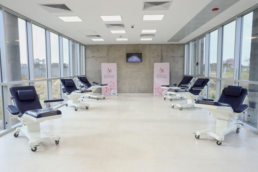 Inauguraron el nuevo centro regional de hemoterapia en Tres de Febrero: abastecerá un área de 10 millones de personas