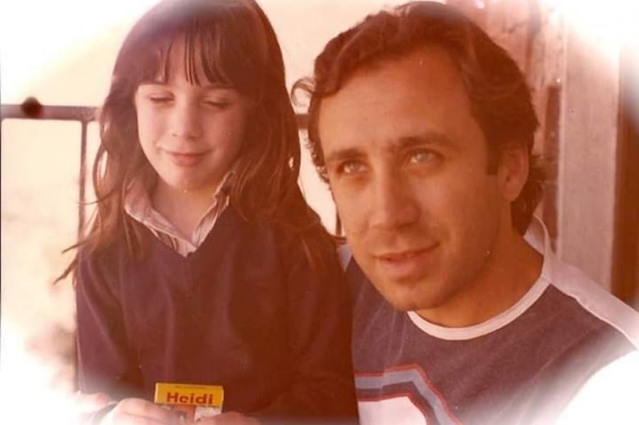 María Eugenia Vidal y una foto sugerente para saludar a su progenitor en el Día del Padre