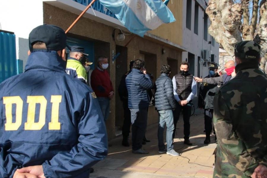 Ralinqueo avanza en el reacomodamiento de dependencias de seguridad en 25 de Mayo