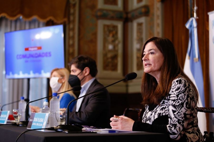 Kicillof presentó un programa para fortalecer las políticas de género en los 135 municipios