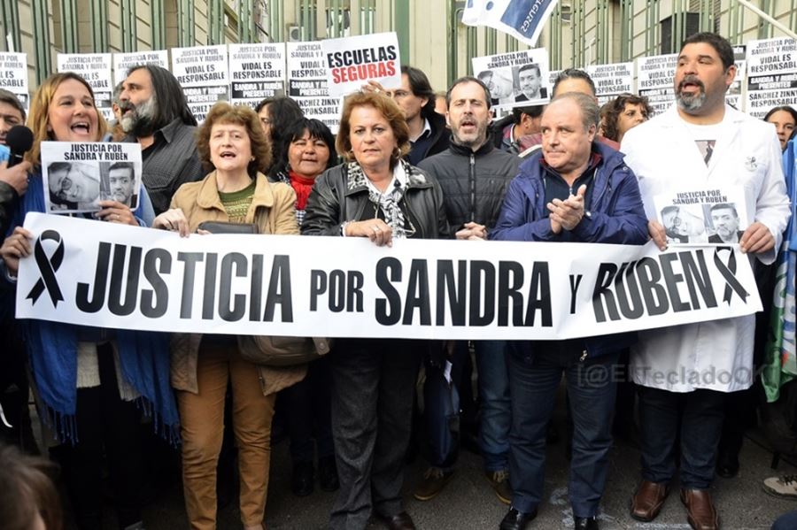 A dos años de la muerte de Sandra y Rubén, los gremios docentes los recordarán con un acto vía web