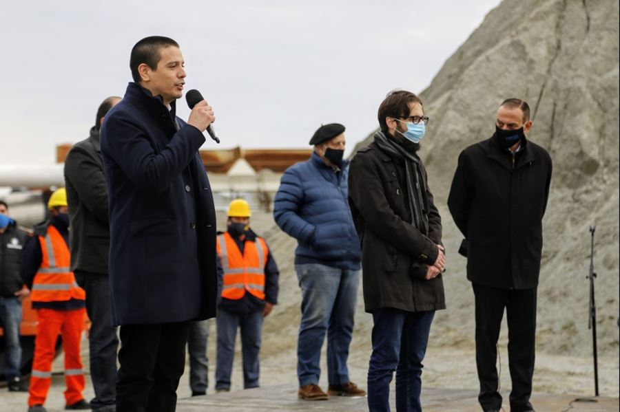 Se reiniciaron las obras en el Corredor del Atlántico, un lugar emblemático para el turismo interno