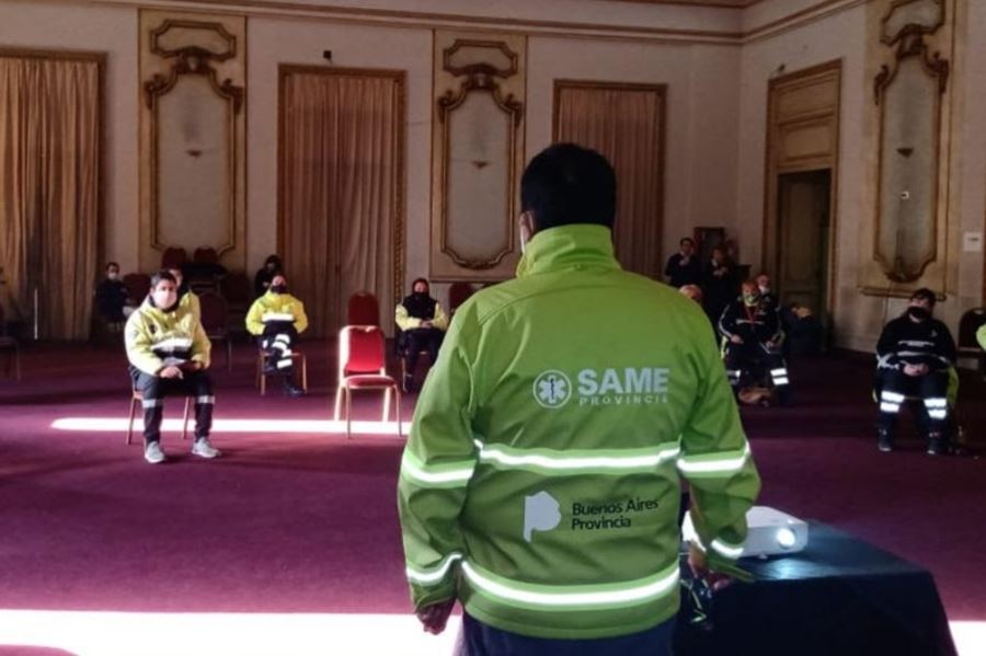 Capacitaron a agentes municipales para la atención de emergencias en la vía pública