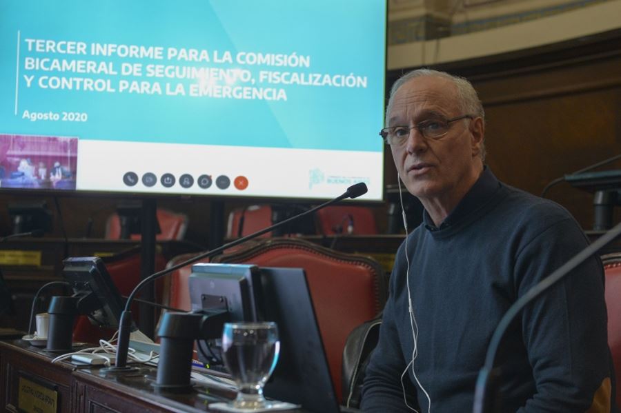 El jefe de Gabinete presentó el tercer informe ante la Comisión Bicameral de la Legislatura