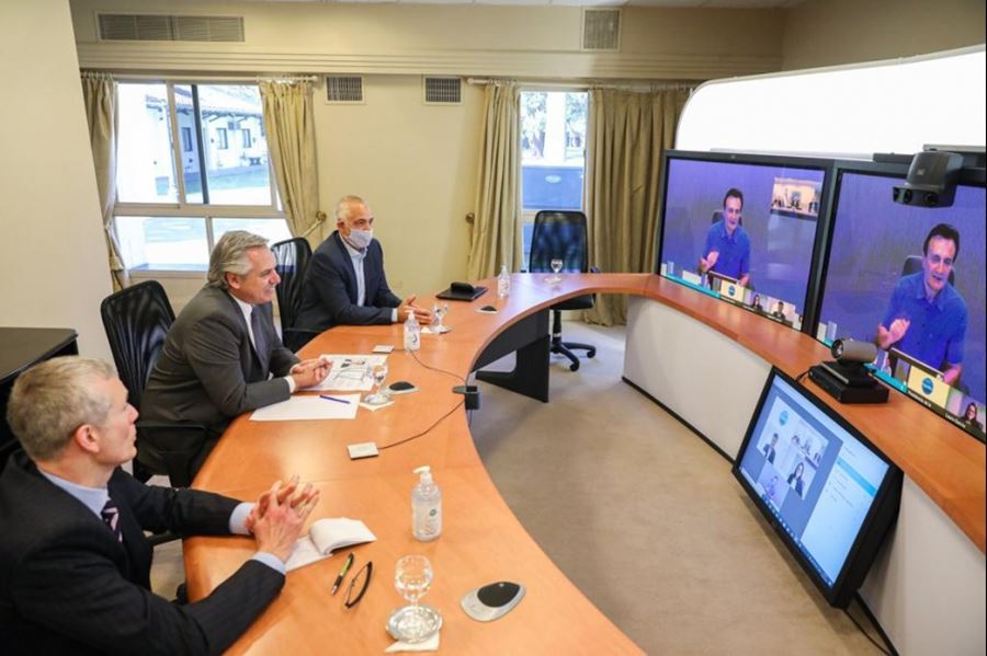 Alberto Fernández: “Que la vacuna se produzca sin fines de lucro y en Argentina es el cumplimiento de un sueño”