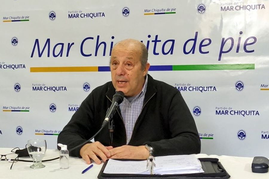 "No vamos a aflojar", aseguró el intendente Paredi, que permanece aislado tras dar negativo para coronavirus