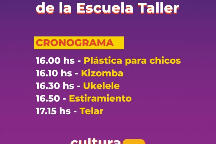 La Plata: Llega una maratón de cursos virtuales de la Escuela Taller Municipal de Arte