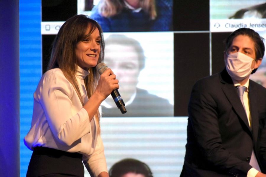 Malena Galmarini y Nicolás Trotta presentaron el sitio web educativo “Lo bueno del agua”