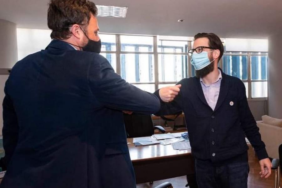 Ralinqueo pidió a Simone la incorporación de la ruta 40 al plan quinquenal de la Provincia