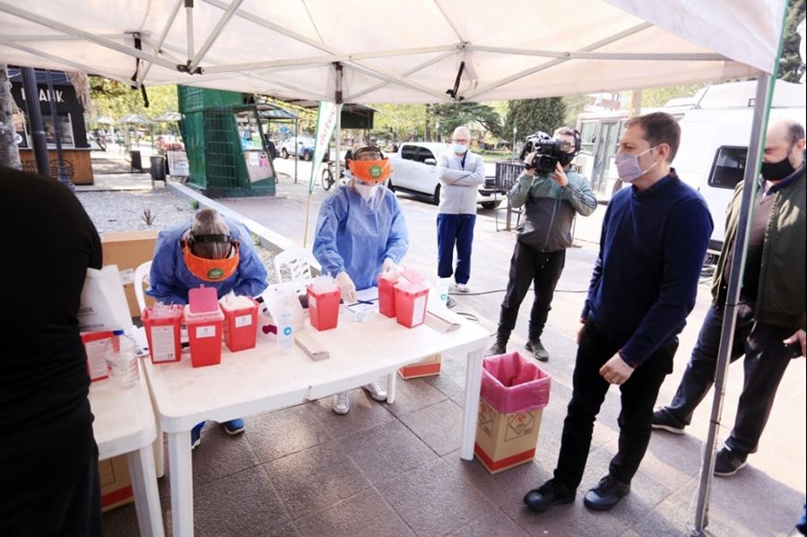 Coronavirus: Los testeos rápidos desembarcaron en la estación de trenes de Monte Grande
