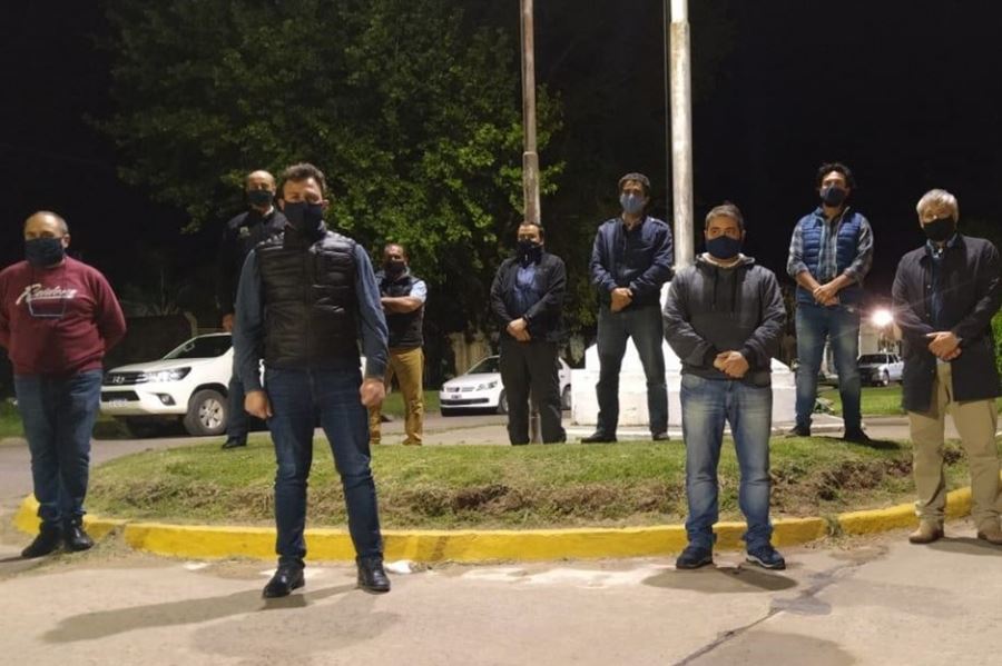 Ralinqueo presentó junto a la cooperativa las nuevas luminarias led