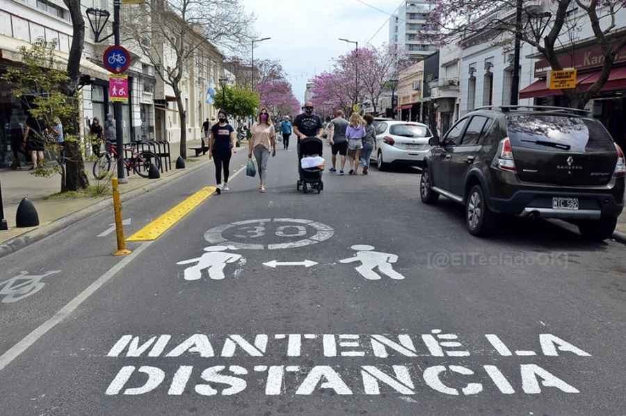 El fin de semana vuelven a peatonalizar distintas calles platenses