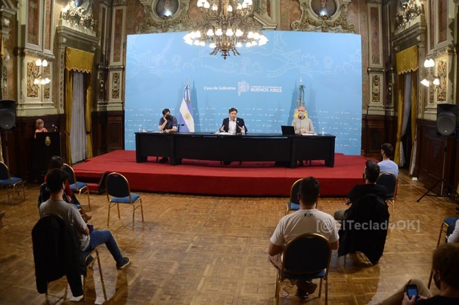 Axel Kicillof: "En tanto mejore la situación epidemiológica, continuaremos con una apertura gradual"