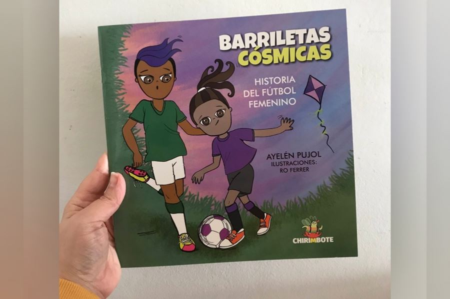 Ayelén Pujol: "La idea de Barriletas Cósmicas es que las pibas puedan soñarse futbolistas"