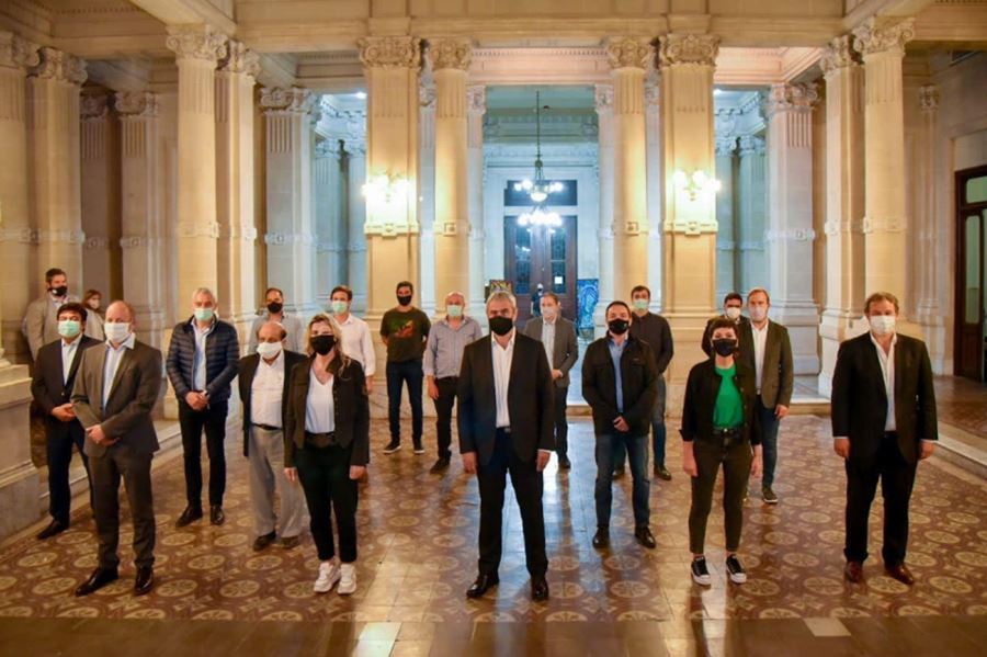 Intendentes de la tercera se reunieron con el nuevo ministro Ferraresi