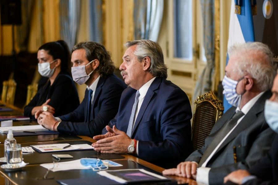 Coronavirus:  Alberto Fernández mantuvo una videoconferencia con gobernadores y gobernadoras