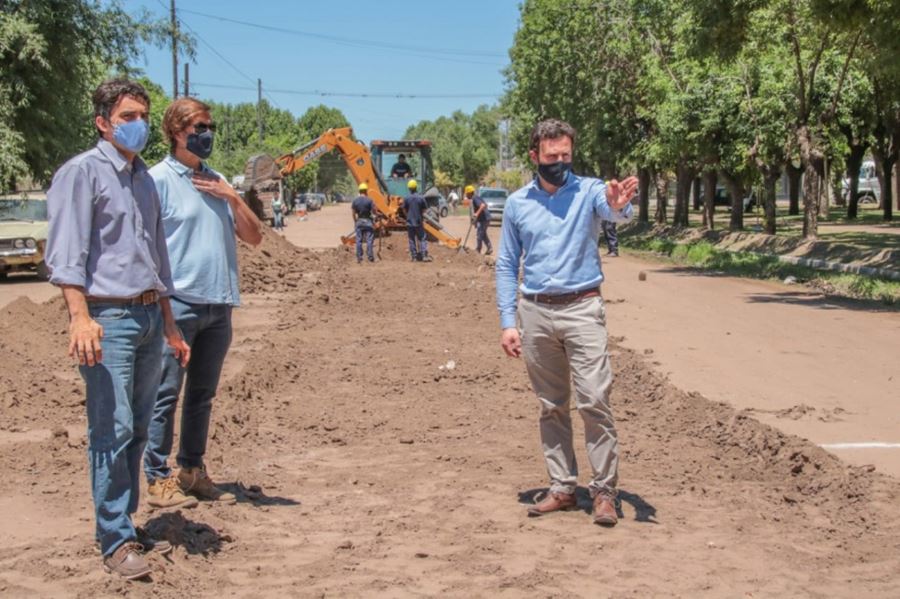 25 de Mayo: Avanza la obra que busca concretar la accesibilidad a los barrios y el trazado urbano