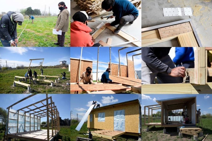 La UNLP producirá viviendas de madera para dar respuesta a situaciones de emergencia habitacional
