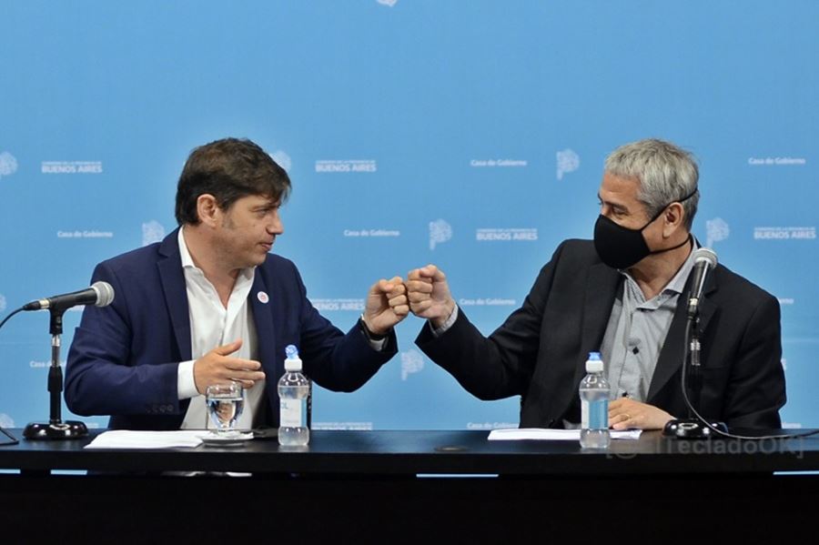 Kicillof y Ferraresi suscribieron convenios con intendentes e intendentas para potenciar la construcción de viviendas