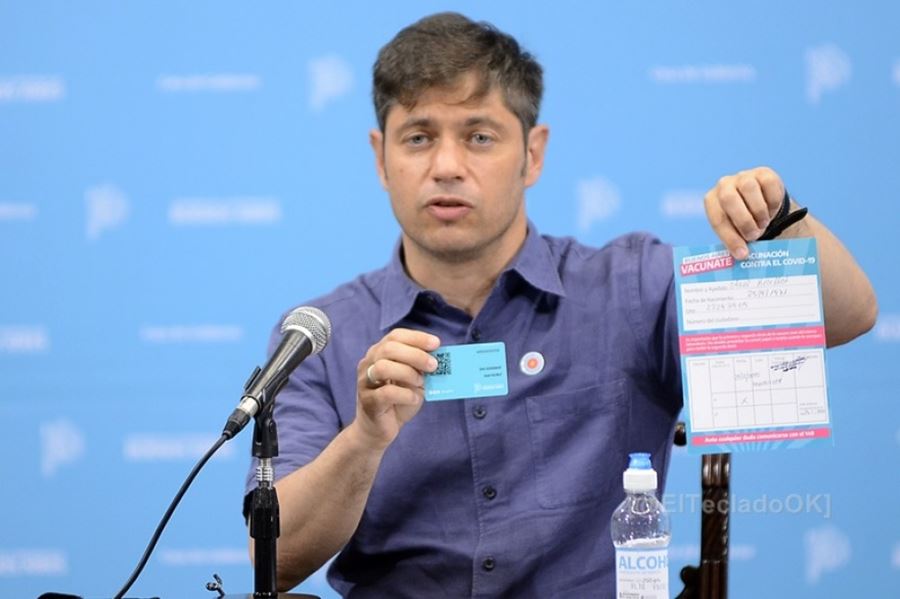 Kicillof y un mensaje a los detractores de la vacuna: “Es momento para dejarse de joder”