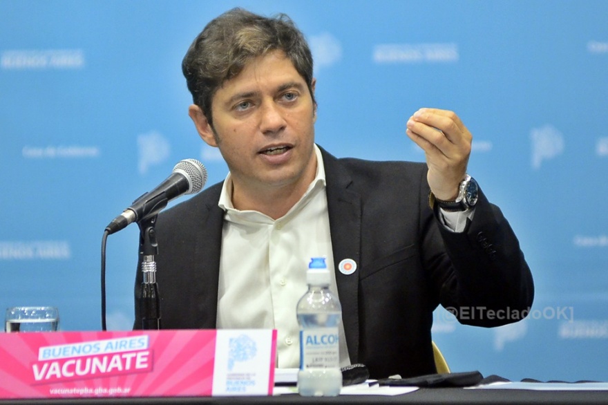 Kicillof defendió la campaña de vacunación: "Siguen tratando de sembrar odio y desconfianza"