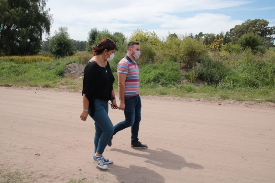 25 de Mayo avanza en las obras pluviales: "Es la transformación que necesitamos", destacó Ralinqueo
