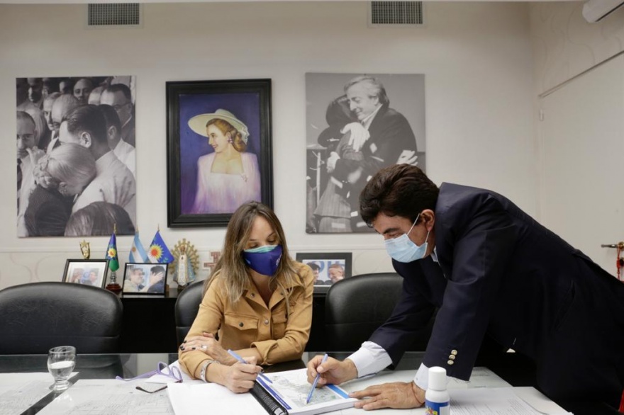 La Matanza: Galmarini y Espinoza anunciaron la licitación de la nueva planta depuradora
