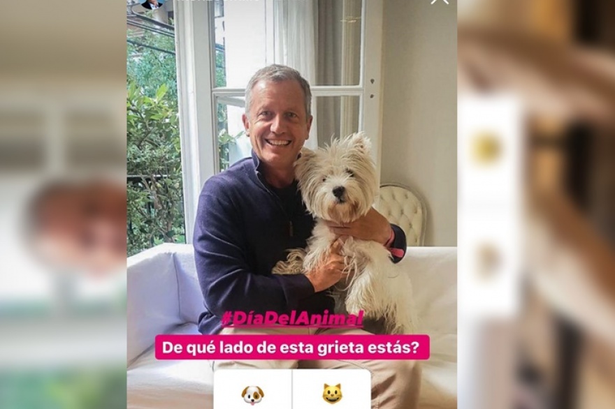 En el día del Animal, Emilio Monzó expuso la verdadera grieta: ¿Perros o gatos?