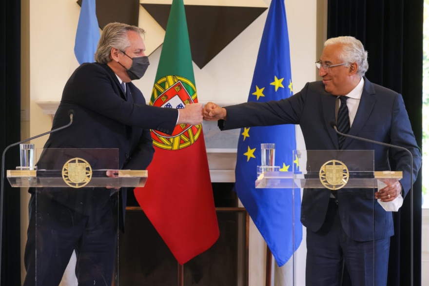 Alberto Fernández se reunió con el Rey Felipe VI de España y con el presidente Pedro Sánchez
