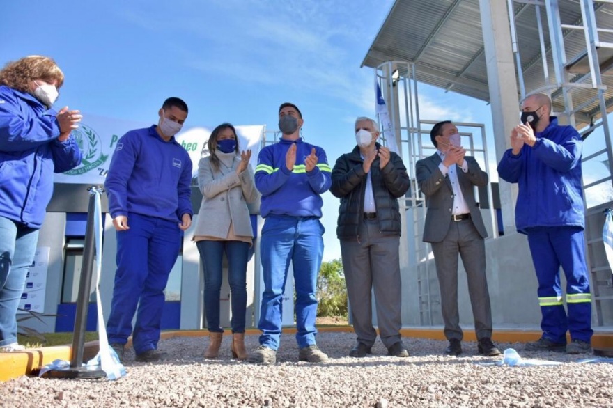 Aysa inauguró instalaciones para los trabajadoras y trabajadoras de la planta de Varela