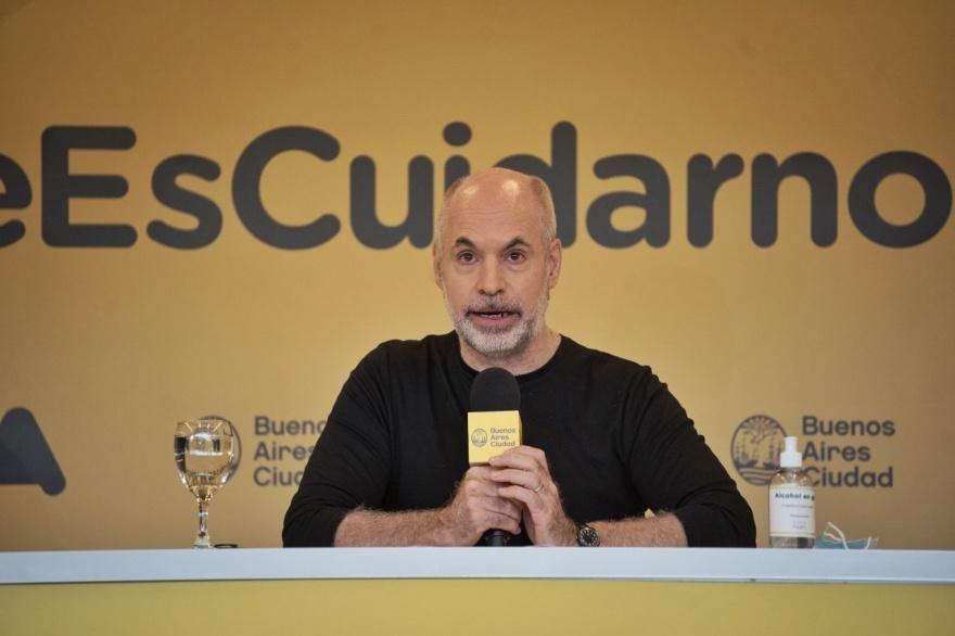 Rodríguez Larreta suspendió las clases tanto presenciales como virtuales en CABA