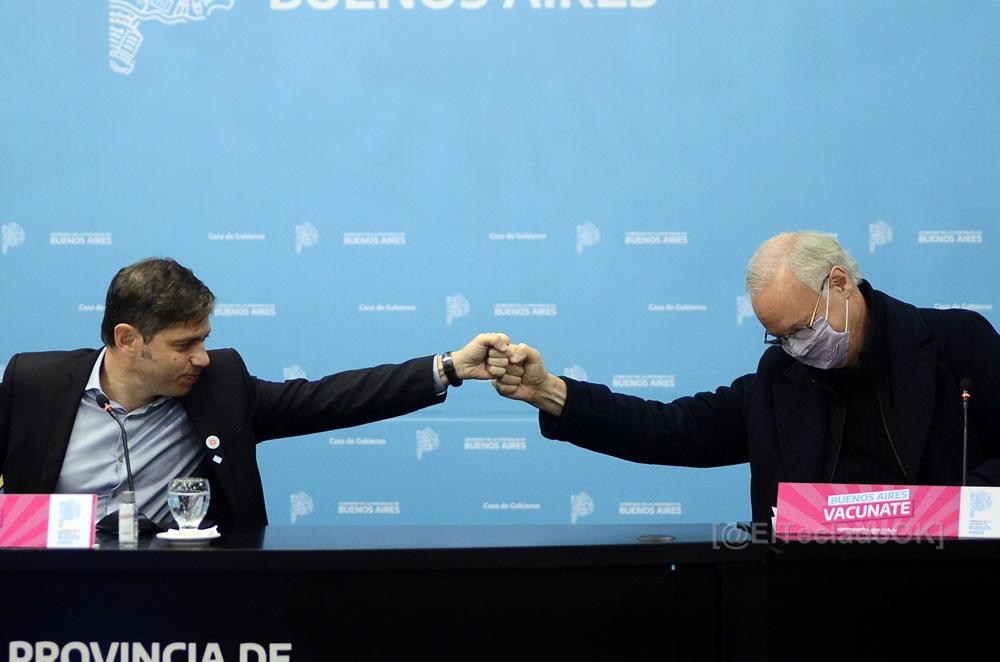 Kicillof despidió a Gollan: "Sin él hubiera sido casi imposible"