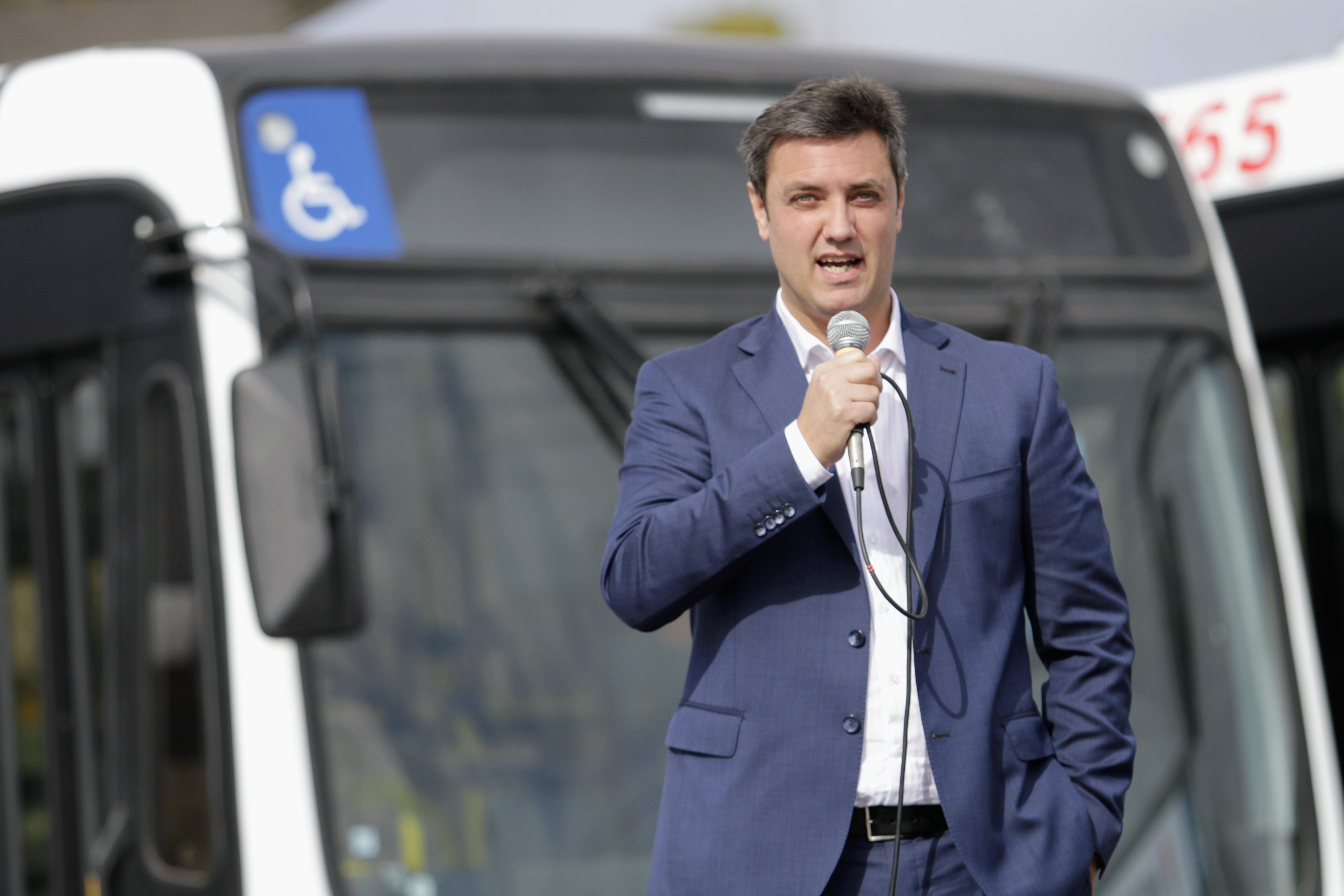 Kicillof participó de la presentación de inversiones en transporte público