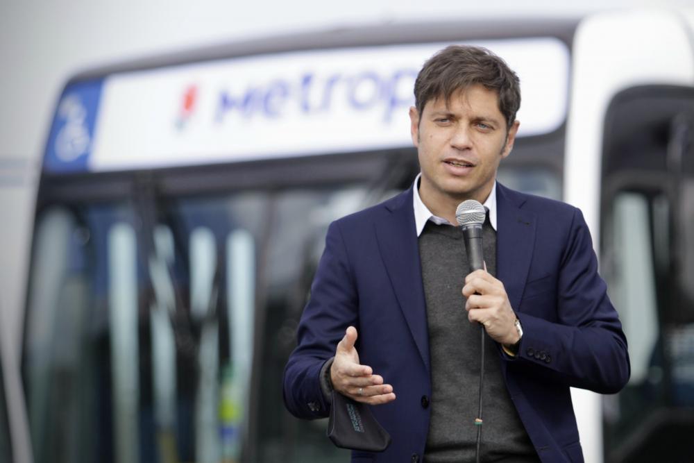 Kicillof participó de la presentación de inversiones en transporte público